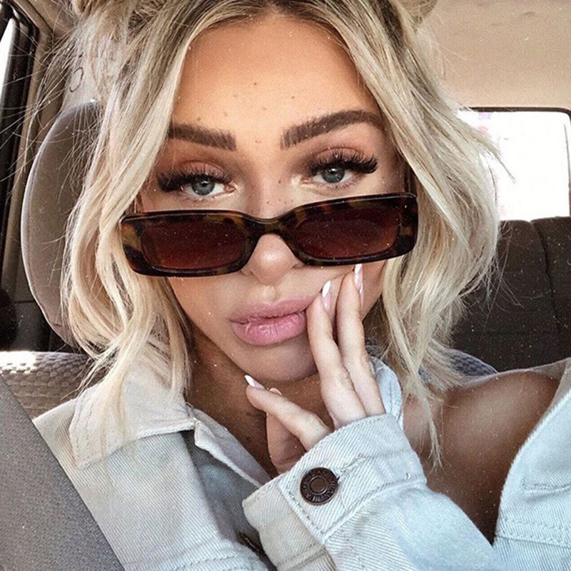 Small Frame Rectangular Sunglasses
