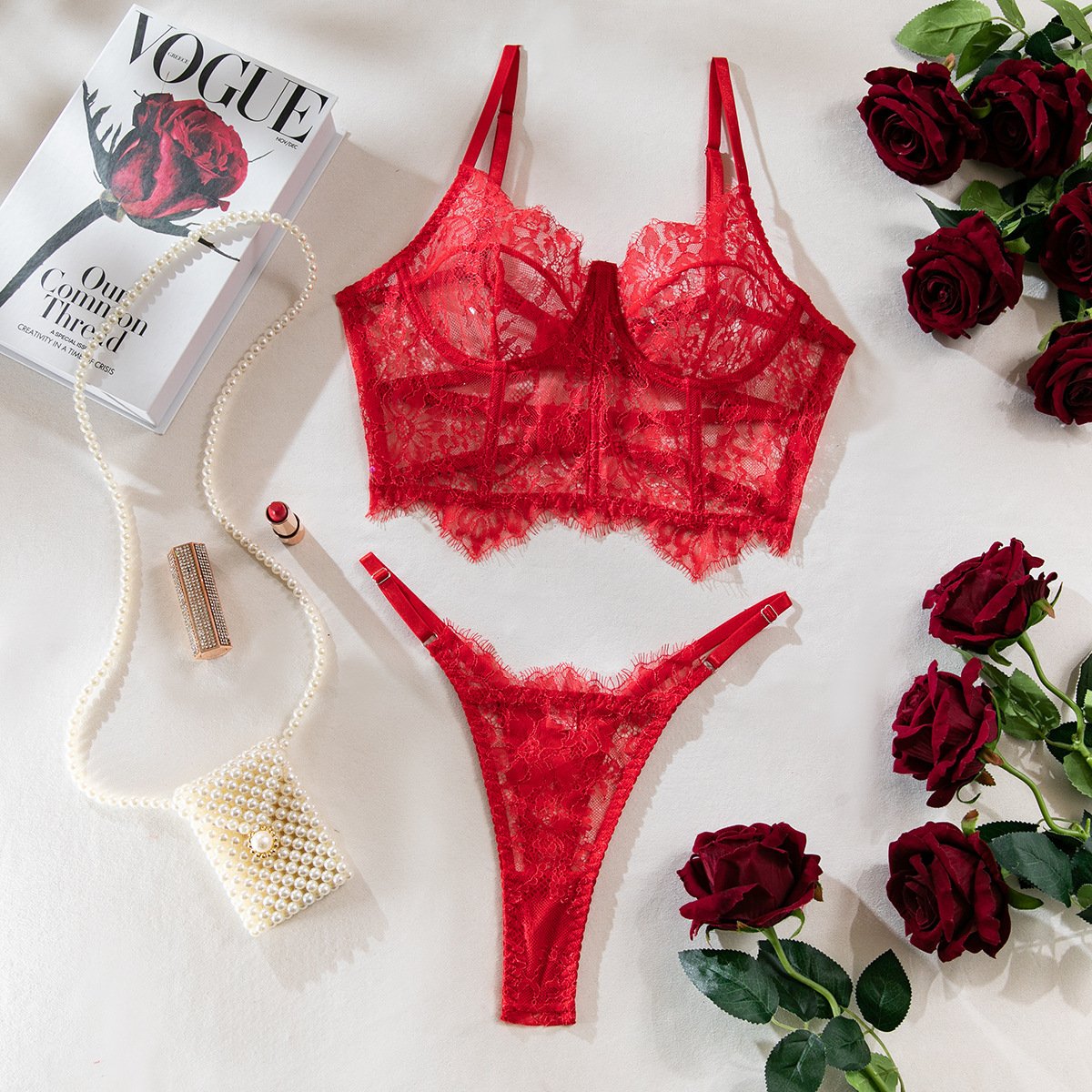 Sexxy Red Two Piece Set - Image 5