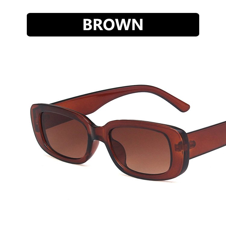 Small Frame Rectangular Sunglasses - Image 5