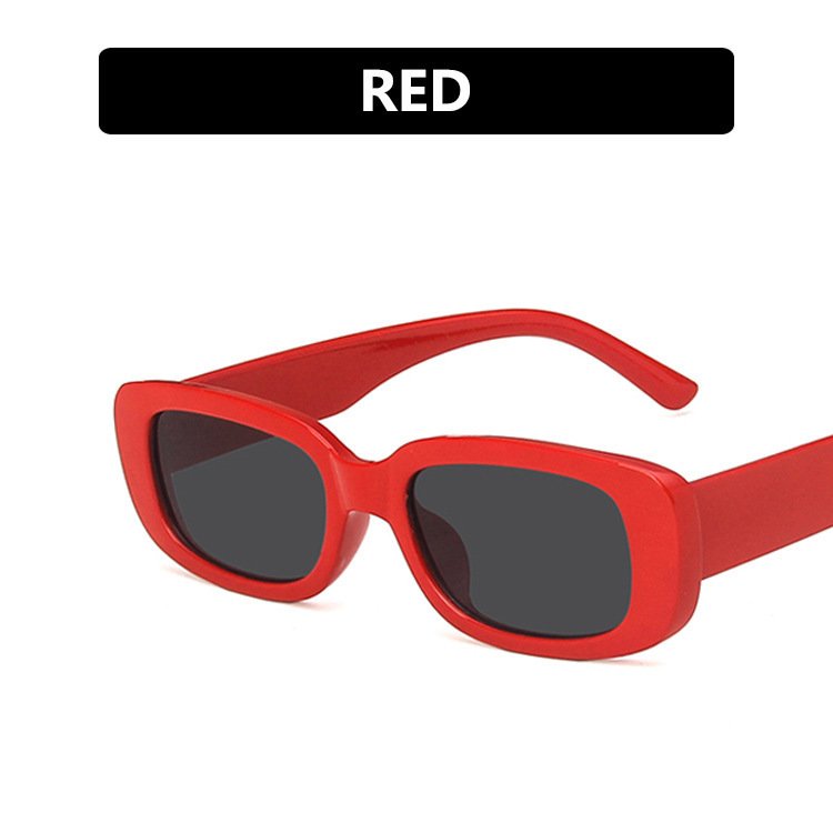 Small Frame Rectangular Sunglasses - Image 8