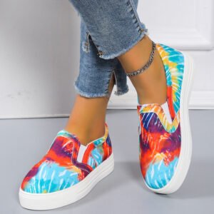Canvas Queen Slip Ons