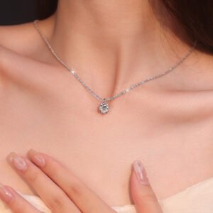 The Moissanite Necklace