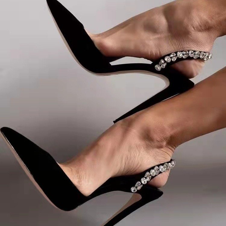 Diamonds Are A Girls Best Friend Stiletto