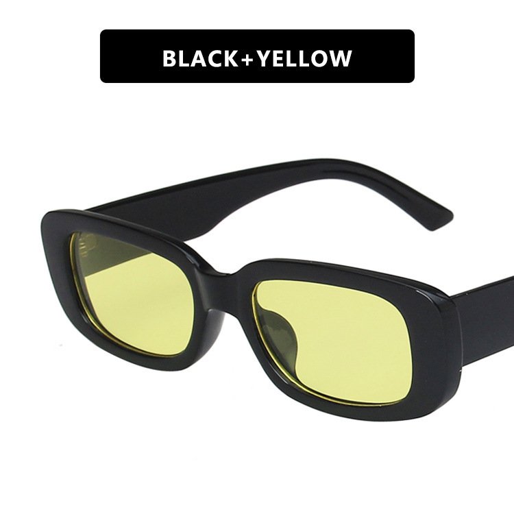 Small Frame Rectangular Sunglasses - Image 9